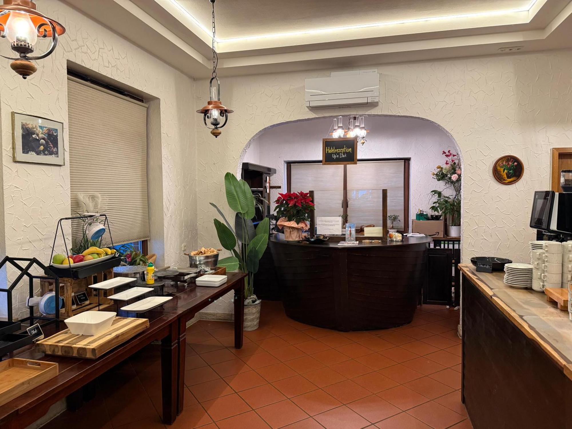 Hotel Up'N Diek Dangast Bagian luar foto